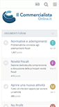 Mobile Screenshot of forum.ilcommercialistaonline.it